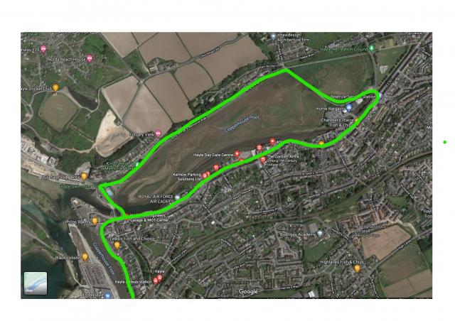 Hayle route - Copperhouse | Step Out for Cornwall Hospice